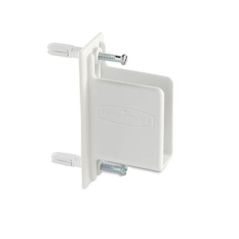 rubbermaid side wall brackets